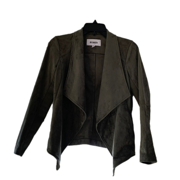BB Dakota Jackets & Blazers - BB Dakota Wade Drape Front Jacket